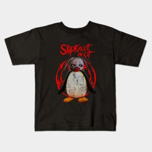 Noot Noot Death Metal Penguin Kids T-Shirt